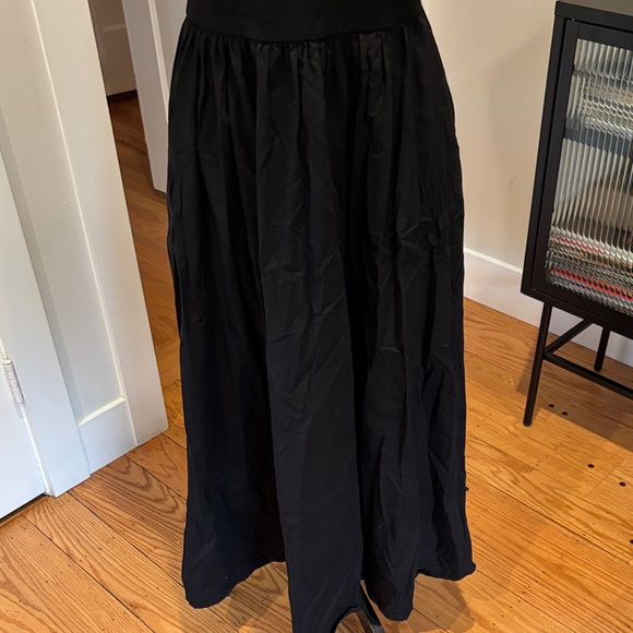 Marcella Clara Ponte & Cotton Midi A-Line Dress w Pockets - Picture 6 of 8